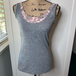 Soybu Layered Lotus Fit Tank Top